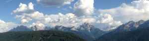 Dolomiten Panorama_Taisten_Sommer